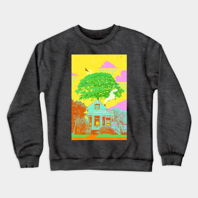 TREE HOME Crewneck Sweatshirt by Showdeer